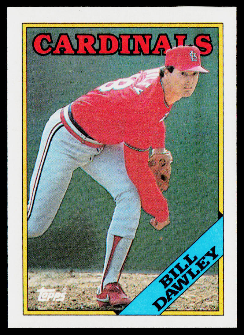Bill Dawley 1988 Topps #509 St. Louis Cardinals
