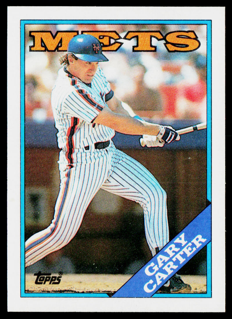 Gary Carter 1988 Topps #530 New York Mets