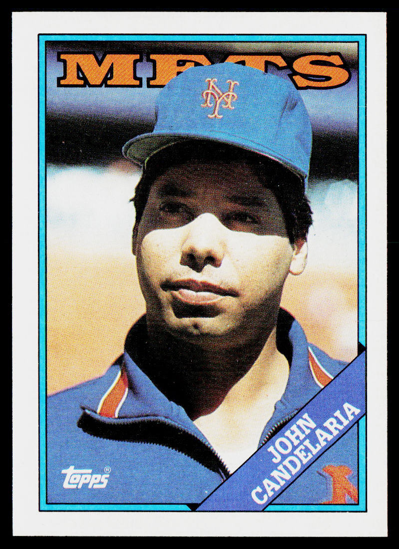 John Candelaria 1988 Topps #546 New York Mets