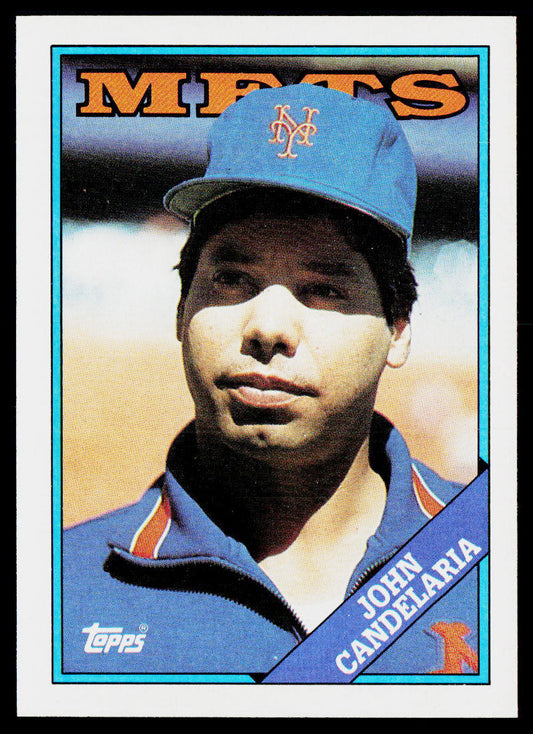 John Candelaria 1988 Topps #546 New York Mets