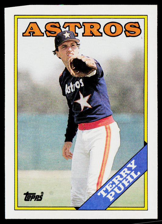 Terry Puhl 1988 Topps #587 Houston Astros