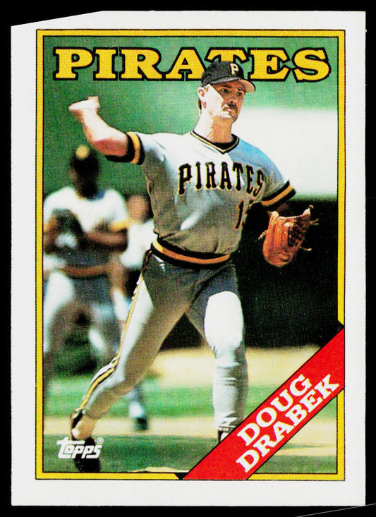 Doug Drabek 1988 Topps #591 Pittsburgh Pirates
