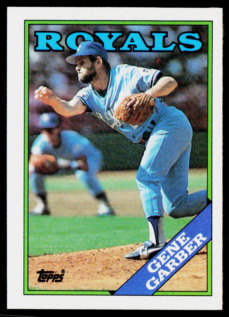 Gene Garber 1988 Topps #597 Kansas City Royals