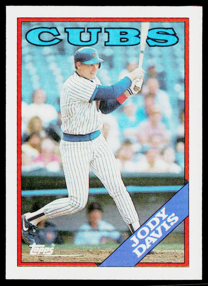 Jody Davis 1988 Topps #615 Chicago Cubs