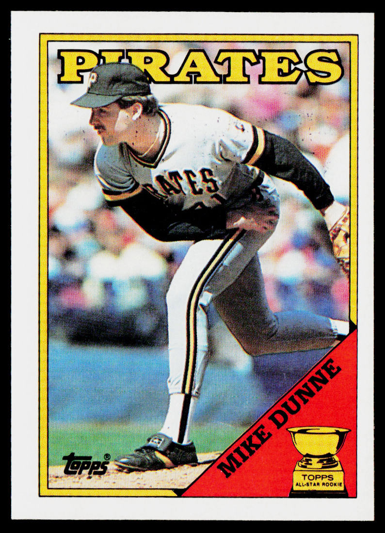Mike Dunne 1988 Topps #619 Pittsburgh Pirates