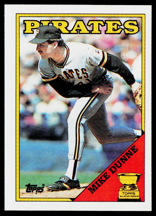 Mike Dunne 1988 Topps #619 Pittsburgh Pirates