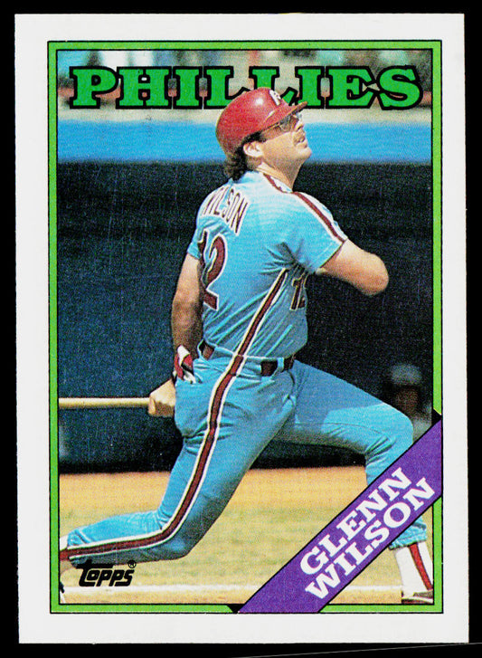 Glenn Wilson 1988 Topps #626 Philadelphia Phillies