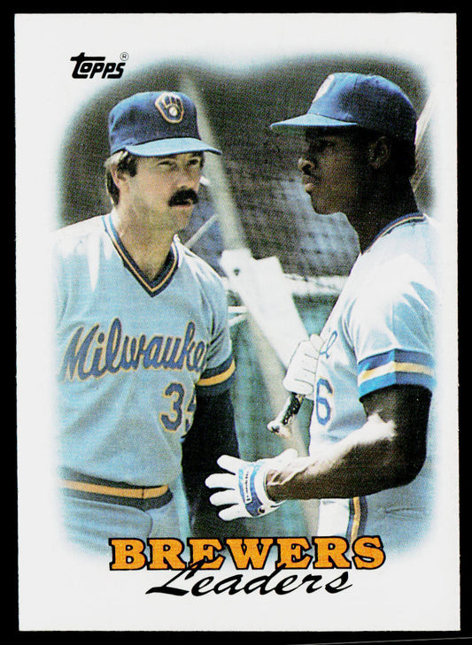 Brewers Leaders 1988 Topps #639 Milwaukee Brewers