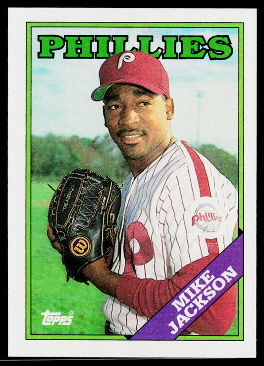 Mike Jackson 1988 Topps #651 RC Philadelphia Phillies