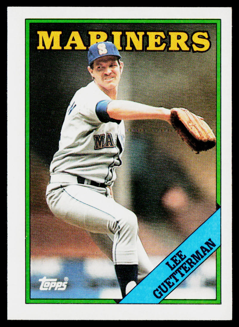 Lee Guetterman 1988 Topps #656 Seattle Mariners