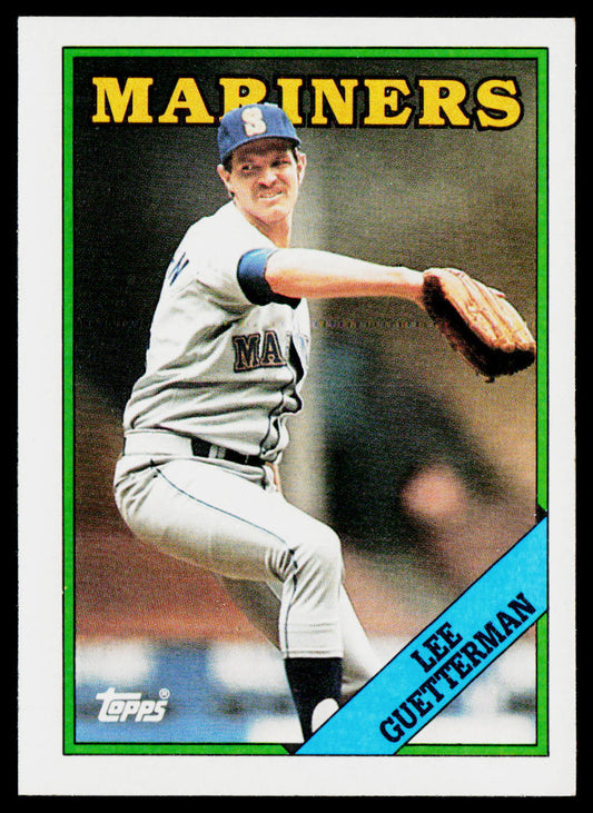 Lee Guetterman 1988 Topps #656 Seattle Mariners