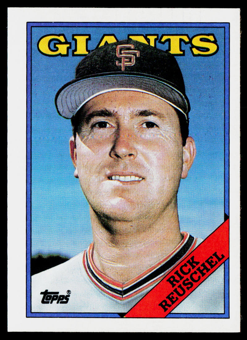 Rick Reuschel 1988 Topps #660 San Francisco Giants