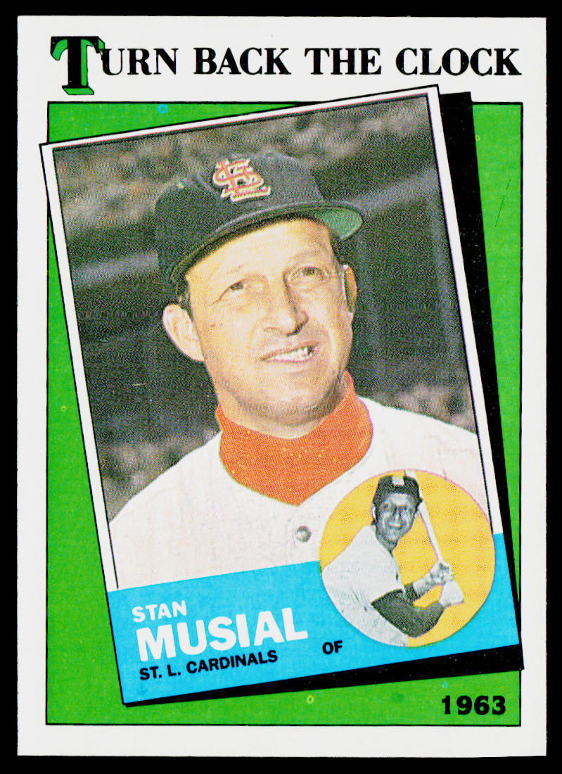 Stan Musial 1988 Topps #665 St. Louis Cardinals