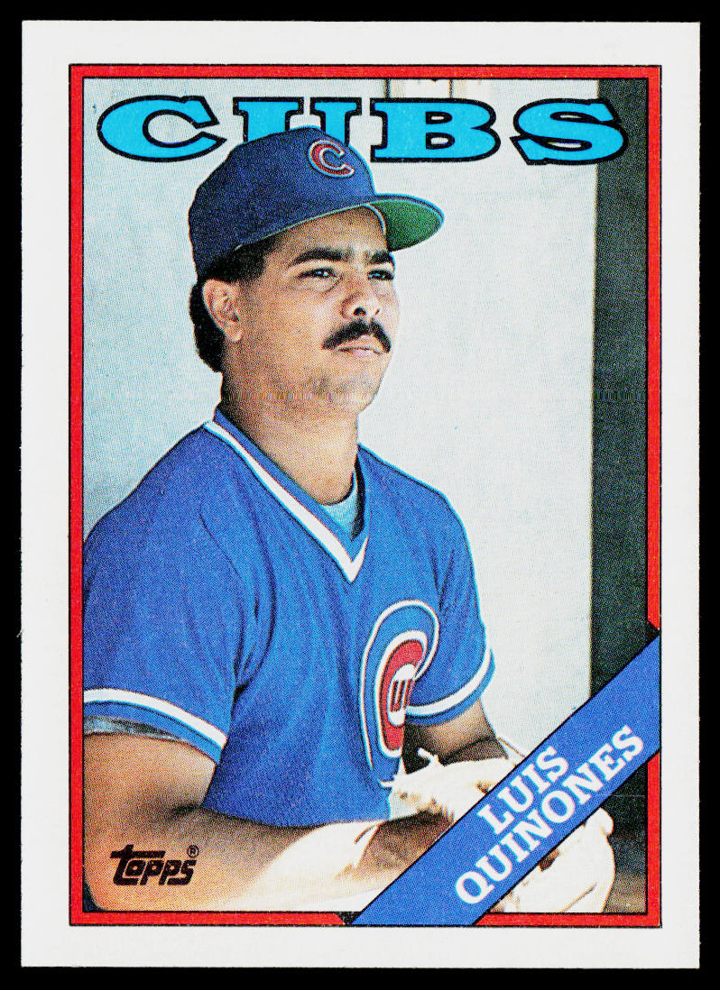 Luis Quinones 1988 Topps #667 Chicago Cubs