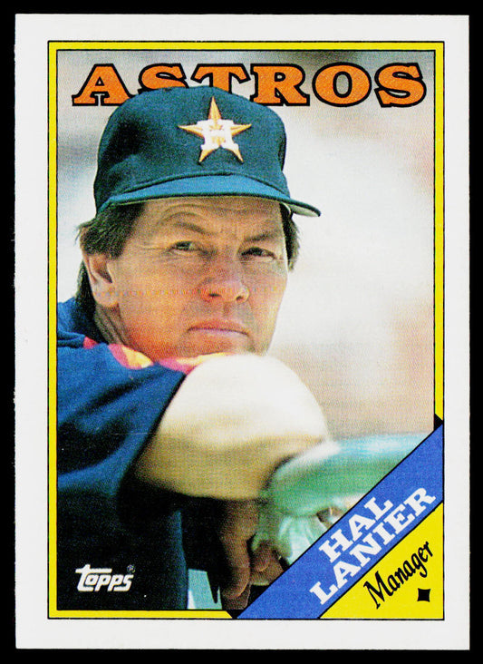Hal Lanier 1988 Topps #684 Houston Astros