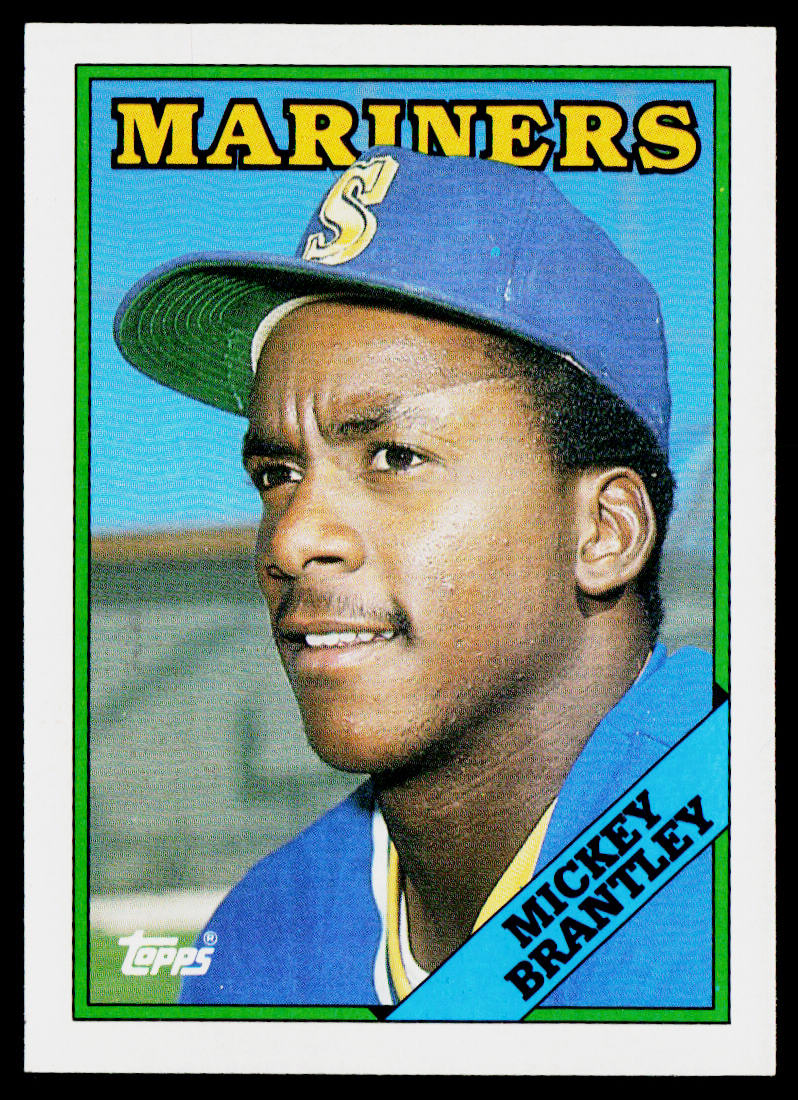 Mickey Brantley 1988 Topps #687 Seattle Mariners