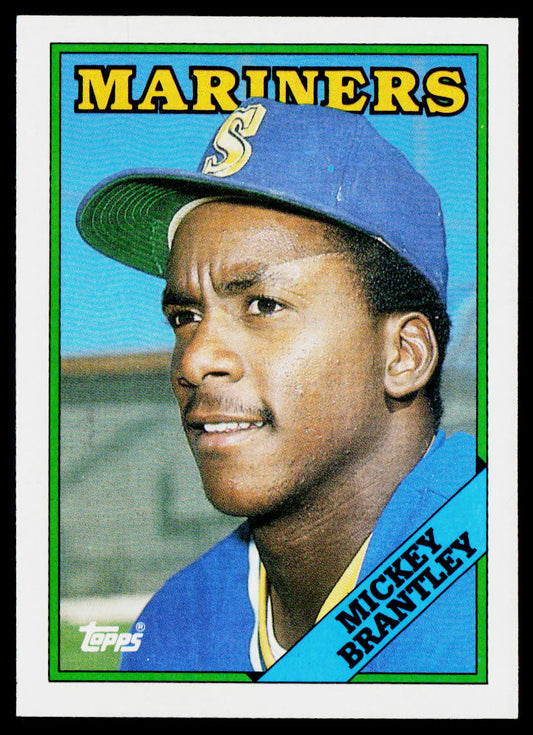 Mickey Brantley 1988 Topps #687 Seattle Mariners