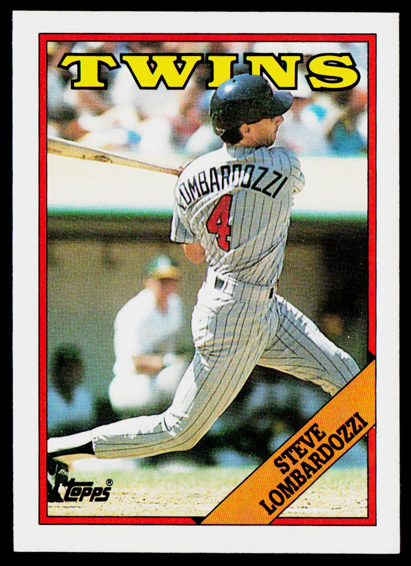 Steve Lombardozzi 1988 Topps #697 Minnesota Twins