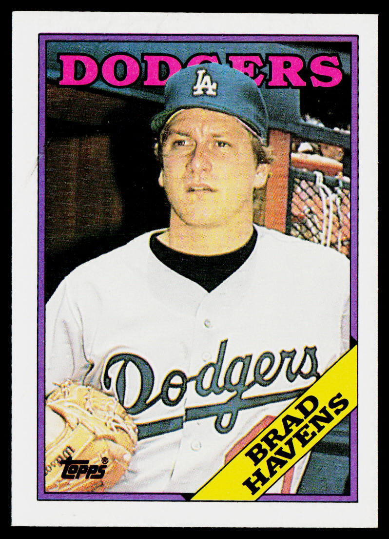 Brad Havens 1988 Topps #698 Los Angeles Dodgers