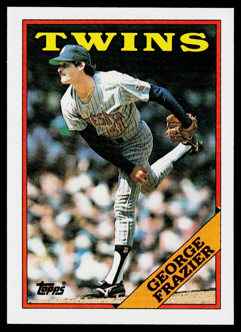 George Frazier 1988 Topps #709 Minnesota Twins