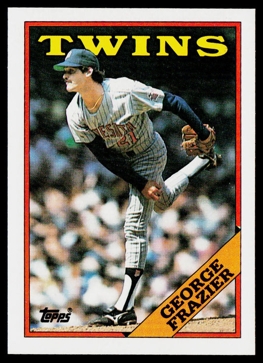 George Frazier 1988 Topps #709 Minnesota Twins