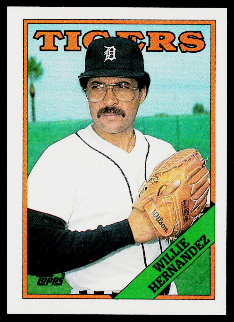 Willie Hernandez 1988 Topps #713 Detroit Tigers