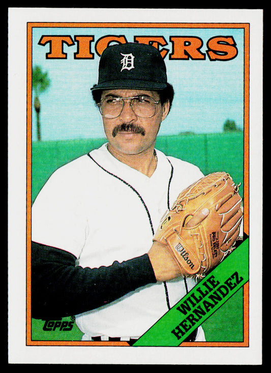 Willie Hernandez 1988 Topps #713 Detroit Tigers