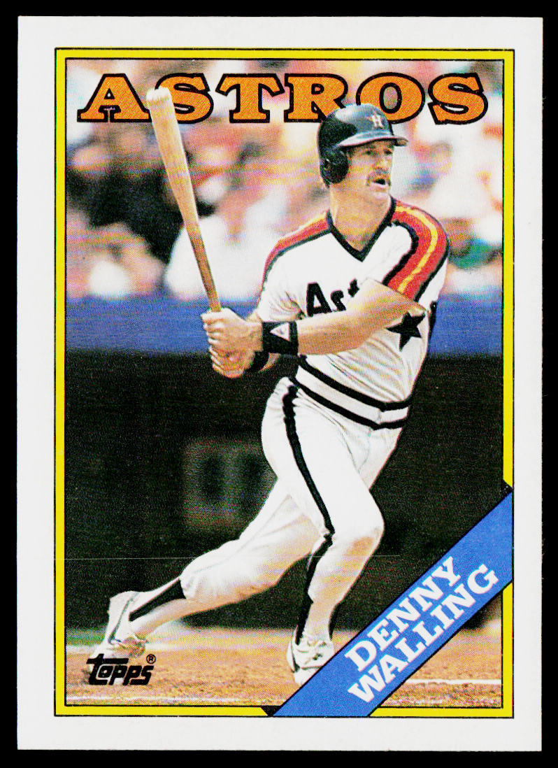 Denny Walling 1988 Topps #719 Houston Astros