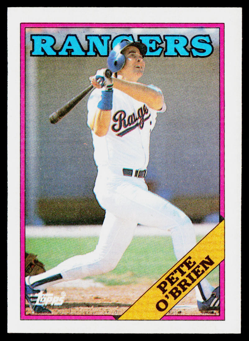 Pete O'Brien 1988 Topps #721 Texas Rangers