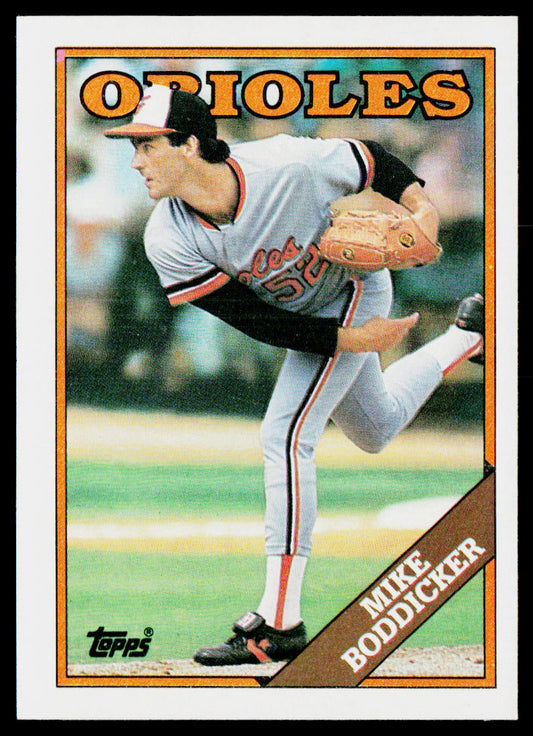 Mike Boddicker 1988 Topps #725 Baltimore Orioles