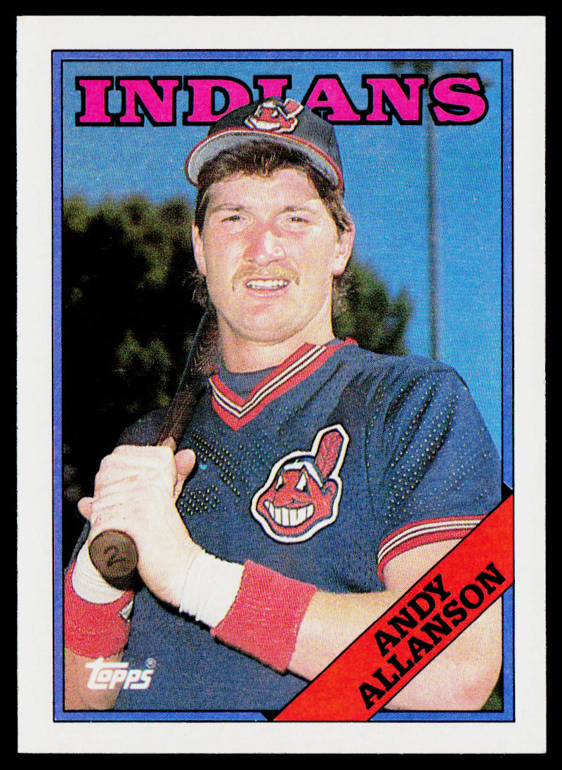 Andy Allanson 1988 Topps #728 Cleveland Indians