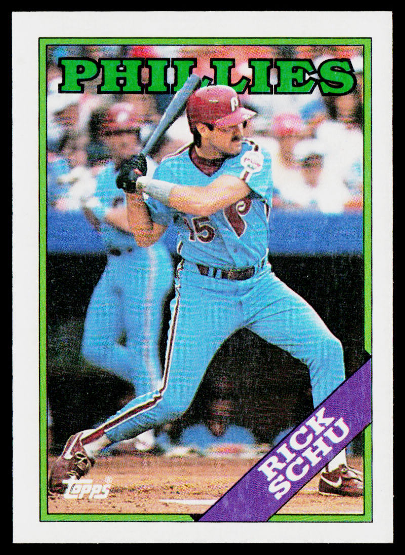 Rick Schu 1988 Topps #731 Philadelphia Phillies