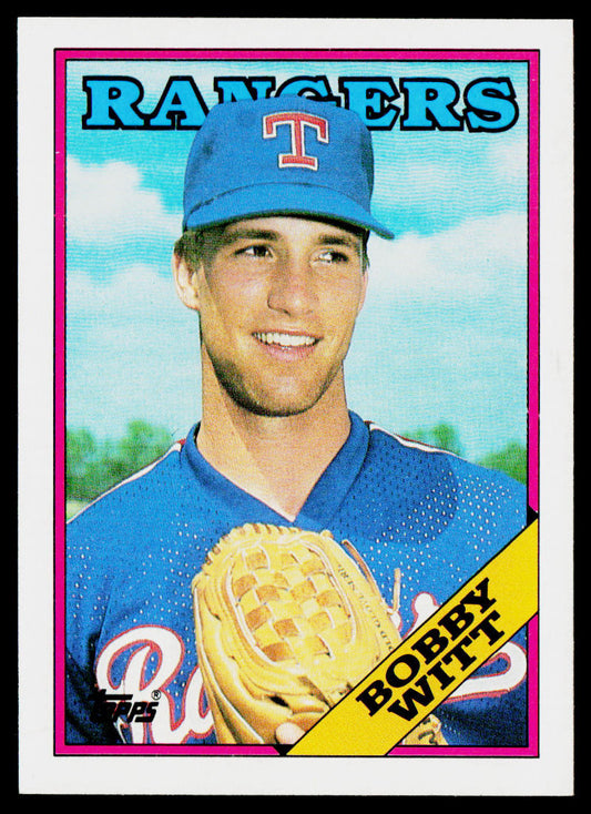 Bobby Witt 1988 Topps #747 Texas Rangers