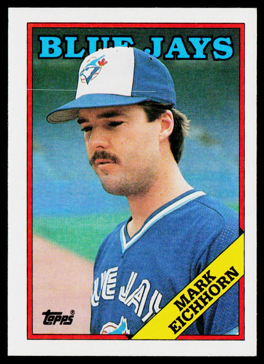 Mark Eichhorn 1988 Topps #749 Toronto Blue Jays