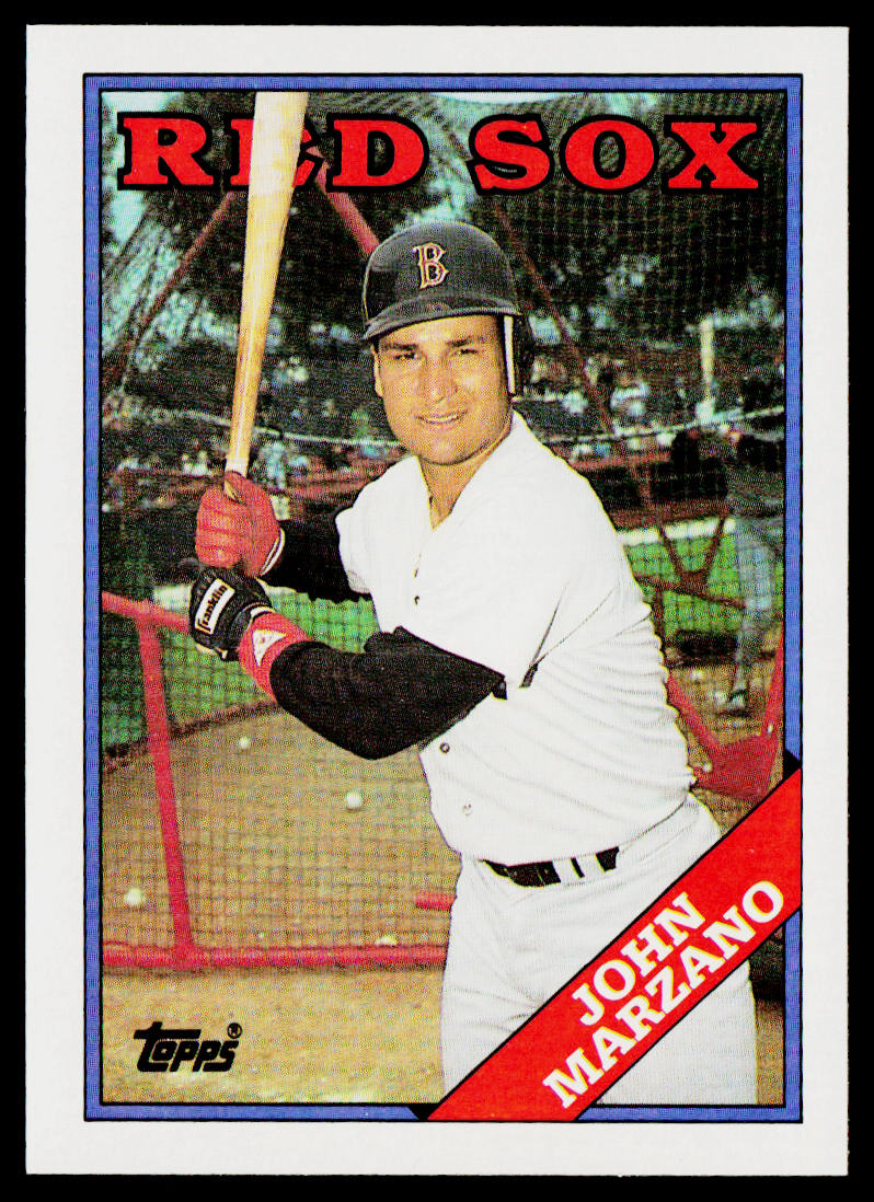 John Marzano 1988 Topps #757 Boston Red Sox