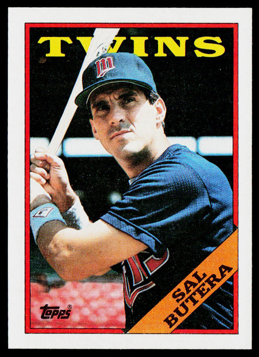Sal Butera 1988 Topps #772 Minnesota Twins