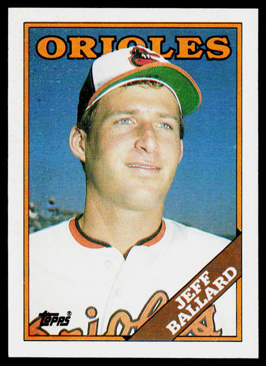 Jeff Ballard 1988 Topps #782 RC Baltimore Orioles