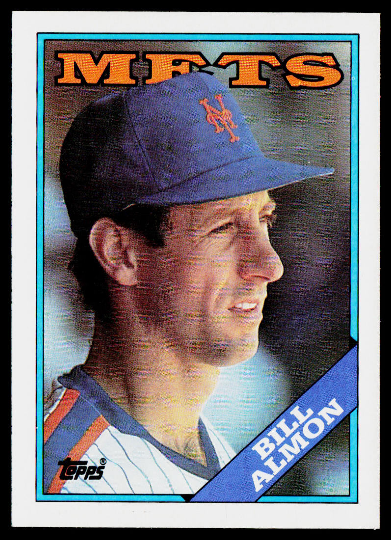 Bill Almon 1988 Topps #787 New York Mets