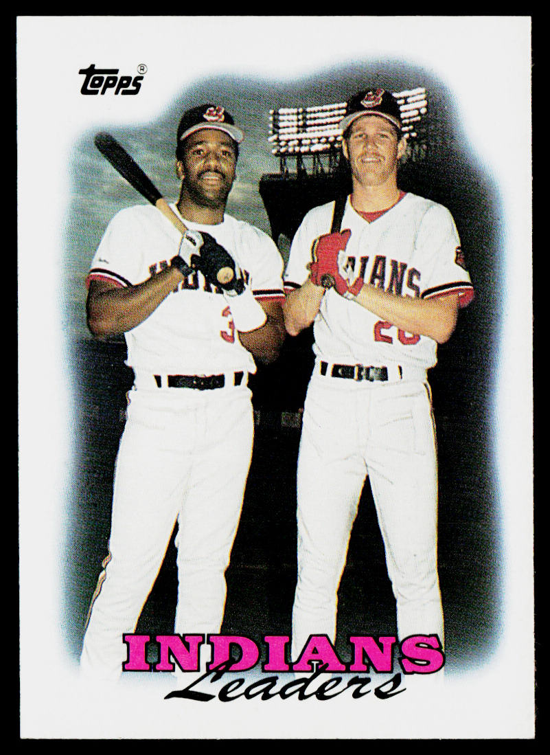 Indians Leaders 1988 Topps #789 Cleveland Indians