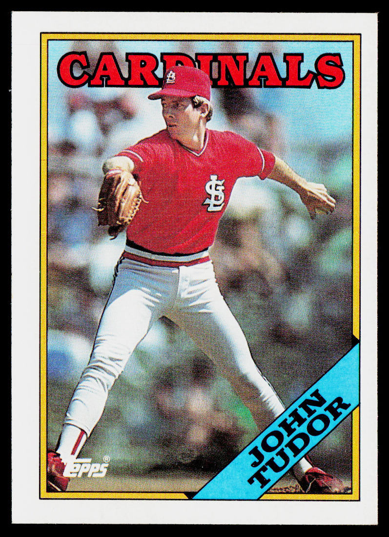 John Tudor 1988 Topps #792 St. Louis Cardinals