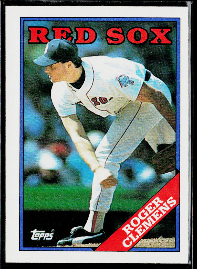 Roger Clemens 1988 Topps #70 Boston Red Sox