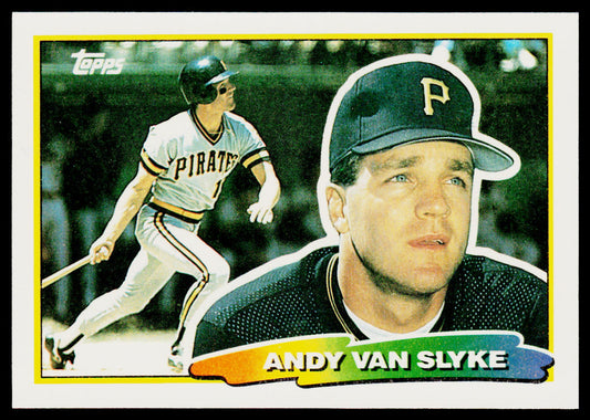 Andy Van Slyke 1988 Topps Big #184 Pittsburgh Pirates