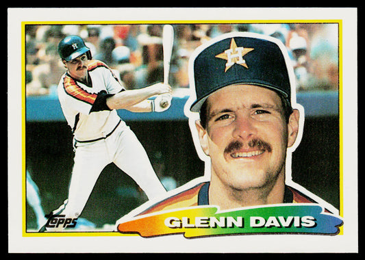 Glenn Davis 1988 Topps Big #192c Houston Astros