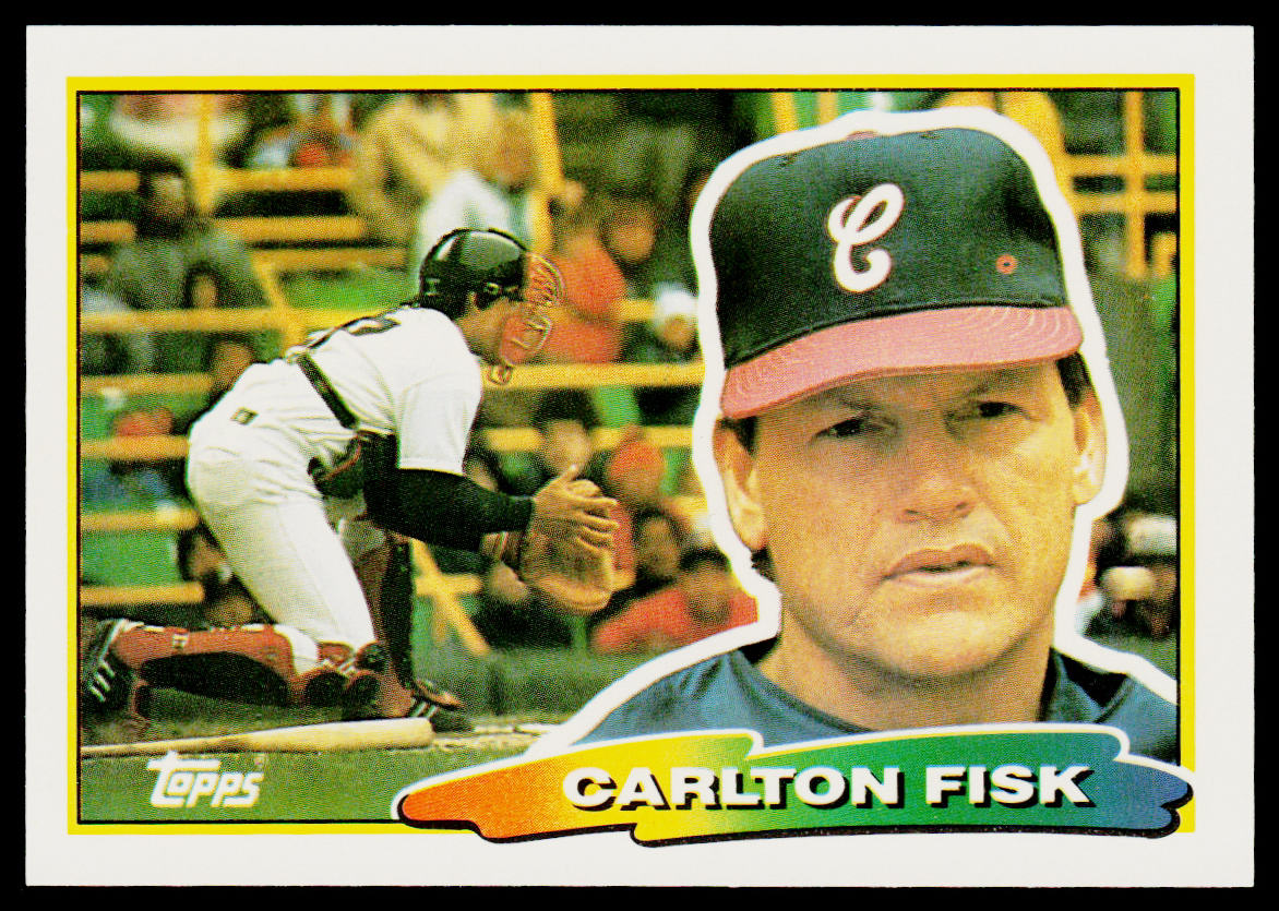 Carlton Fisk 1988 Topps Big #197a Chicago White Sox