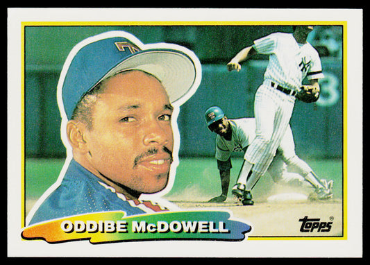 Oddibe McDowell 1988 Topps Big #198 Texas Rangers