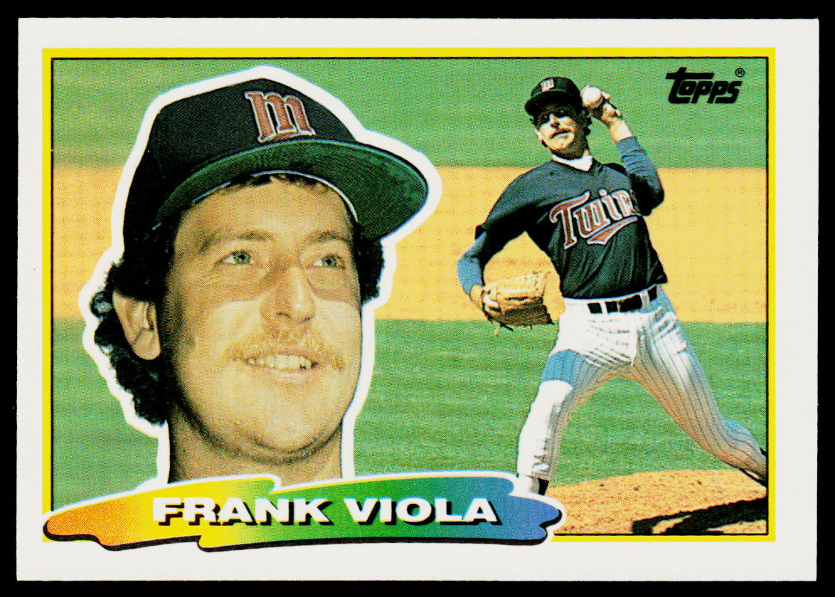 Frank Viola 1988 Topps Big #201 Minnesota Twins