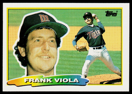 Frank Viola 1988 Topps Big #201 Minnesota Twins