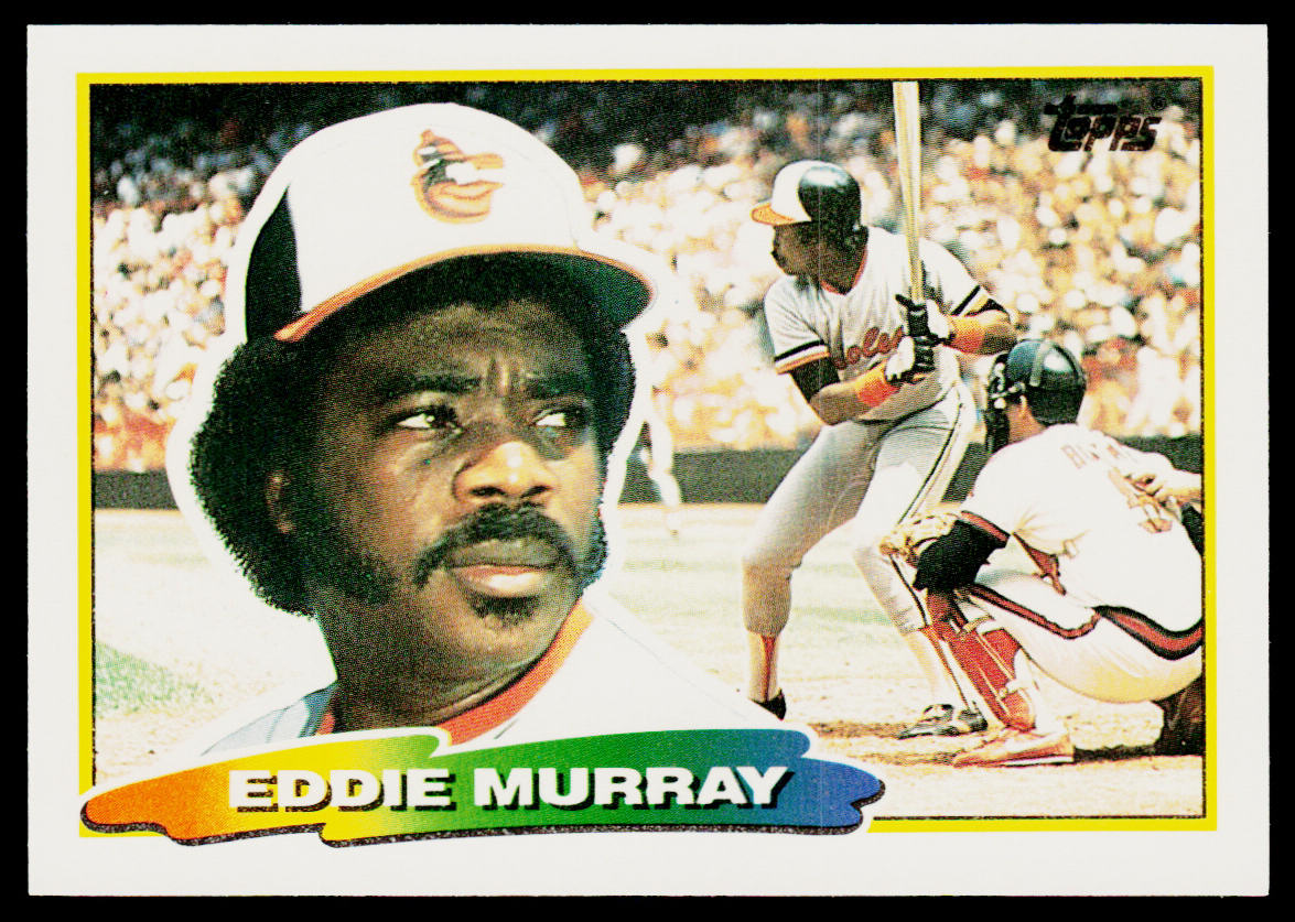 Eddie Murray 1988 Topps Big #215a Baltimore Orioles