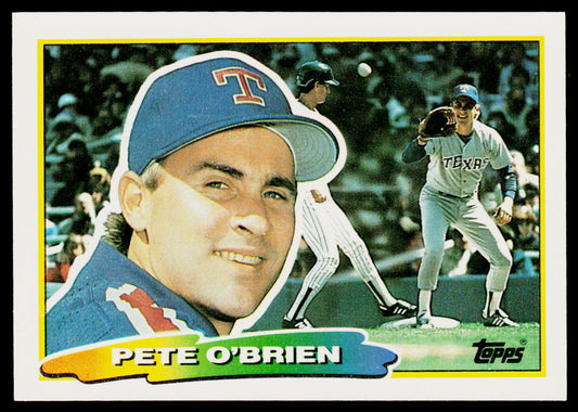 Pete O'Brien 1988 Topps Big #227b Texas Rangers