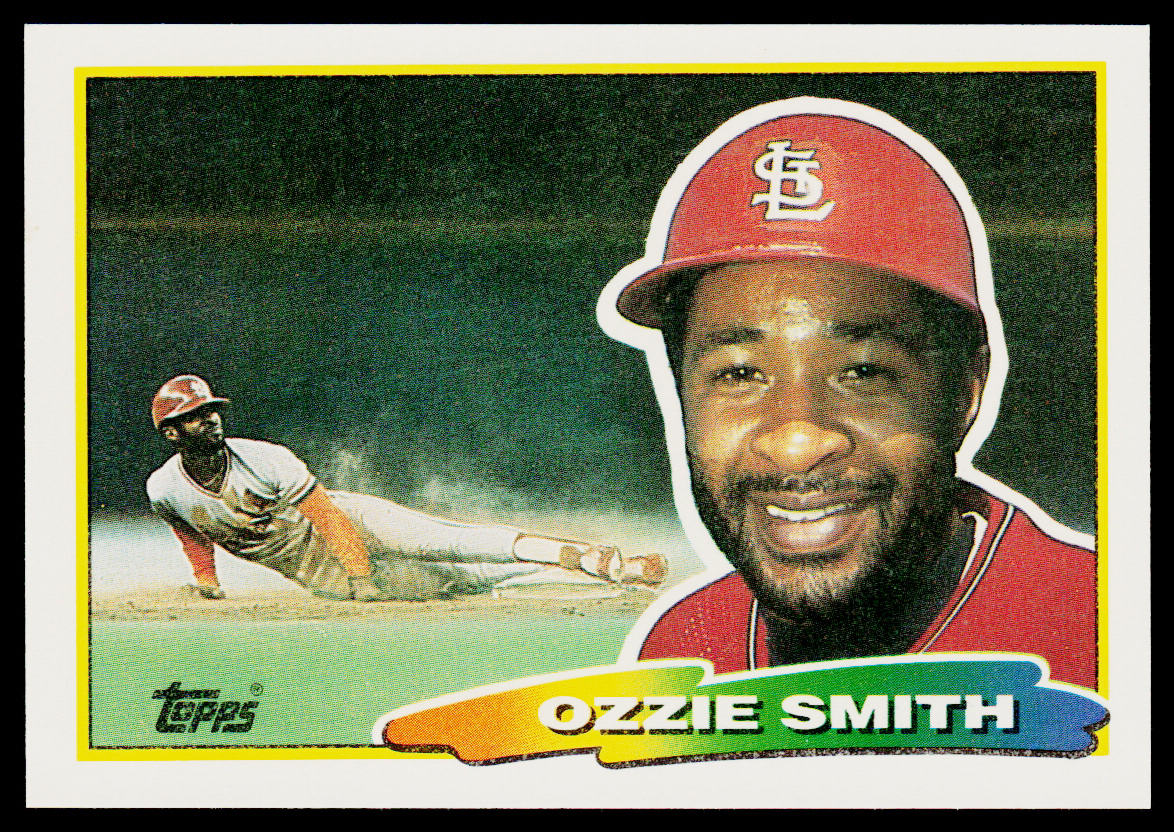 Ozzie Smith 1988 Topps Big #228b St. Louis Cardinals